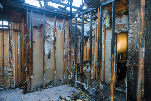 Professional Emergency Fire Cleanup technician working in Florence, NJ
